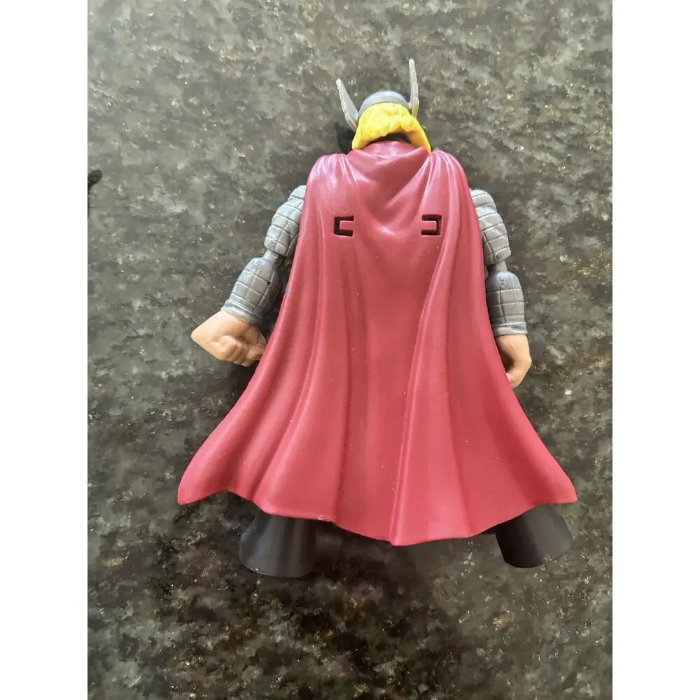 Set Of 3 “Bend And Flex” Marvel Spiderman‎ 6” Action Figures With Shields Loki